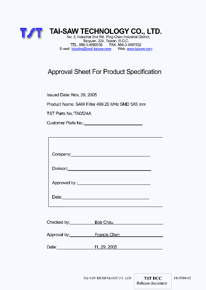 TA0524A_6197245.PDF Datasheet
