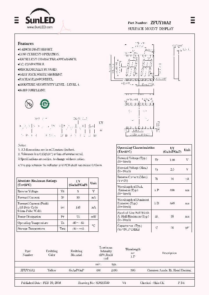 ZFUY10A2_6214527.PDF Datasheet