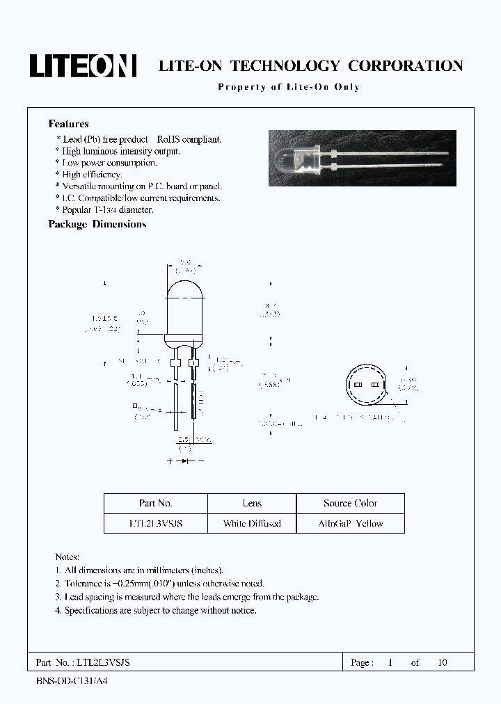 LTL2L3VSJS_6253523.PDF Datasheet