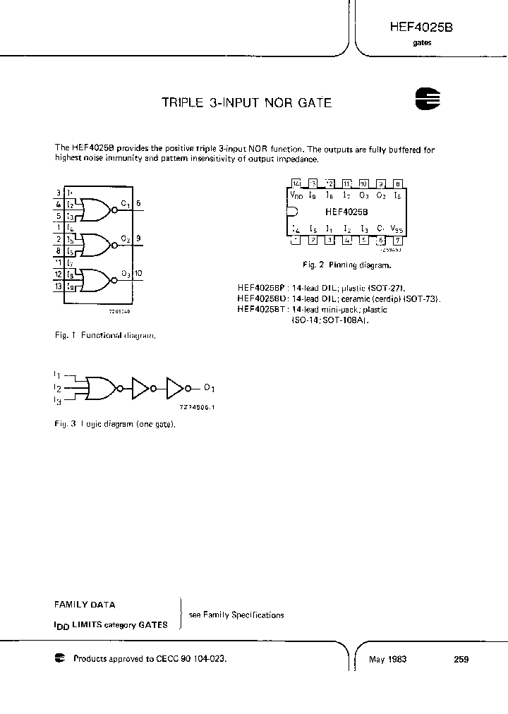 HEF4025BPN_6321552.PDF Datasheet