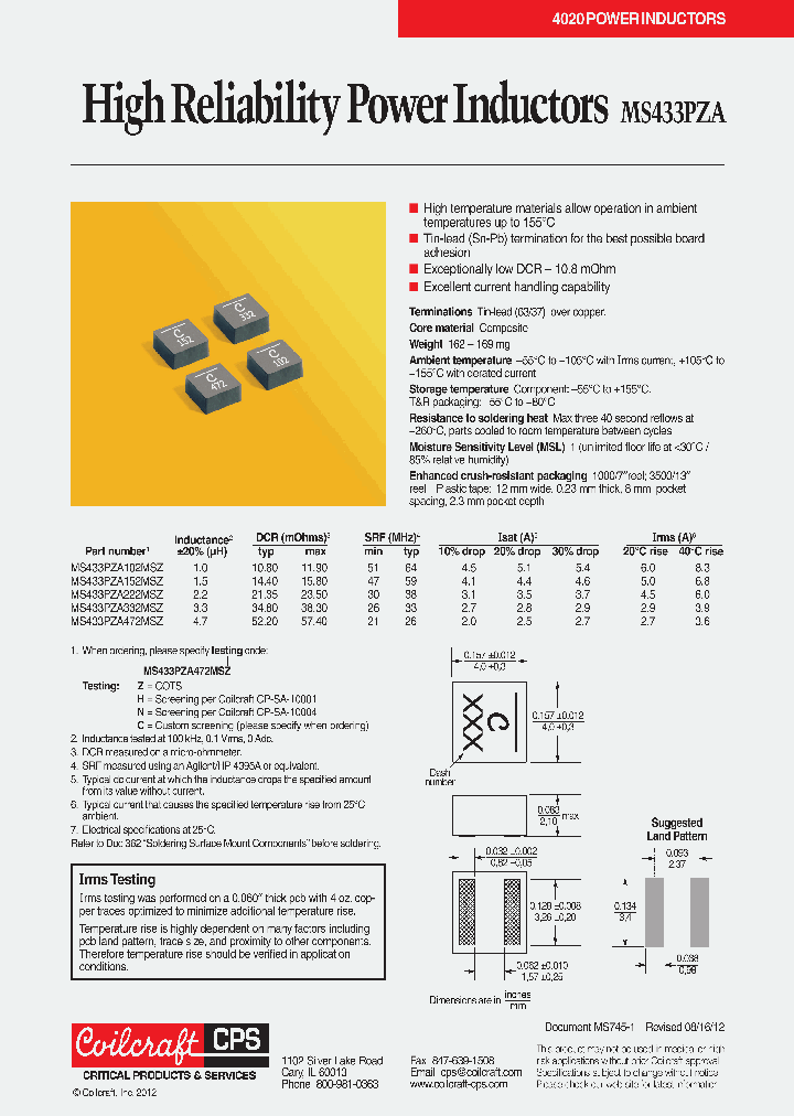 MS433PZA332MSZ_6334520.PDF Datasheet