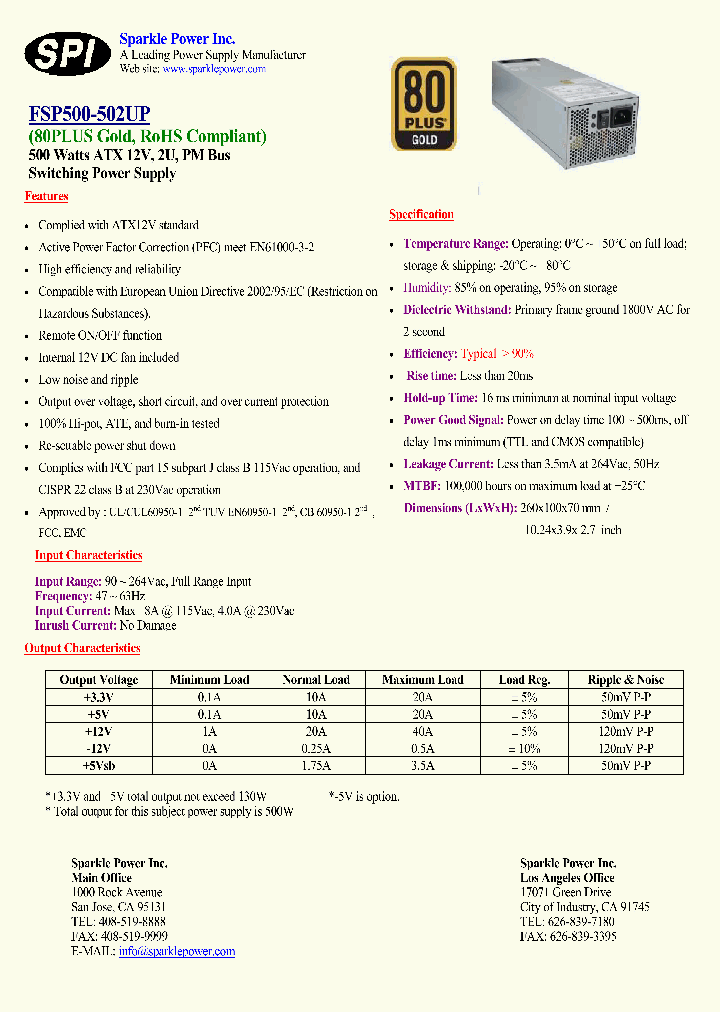 FSP500-502UP_6353881.PDF Datasheet