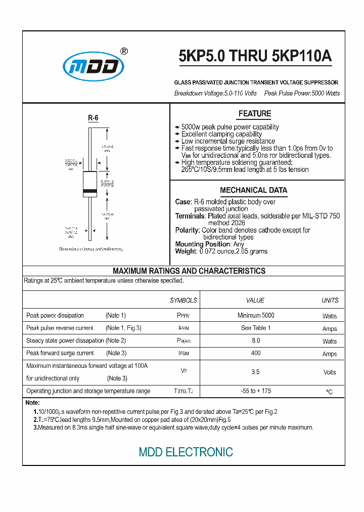 5KP10_6363429.PDF Datasheet