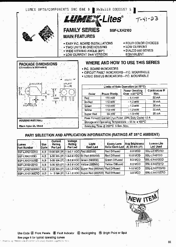 SSF-LXH2100ERD_6425540.PDF Datasheet