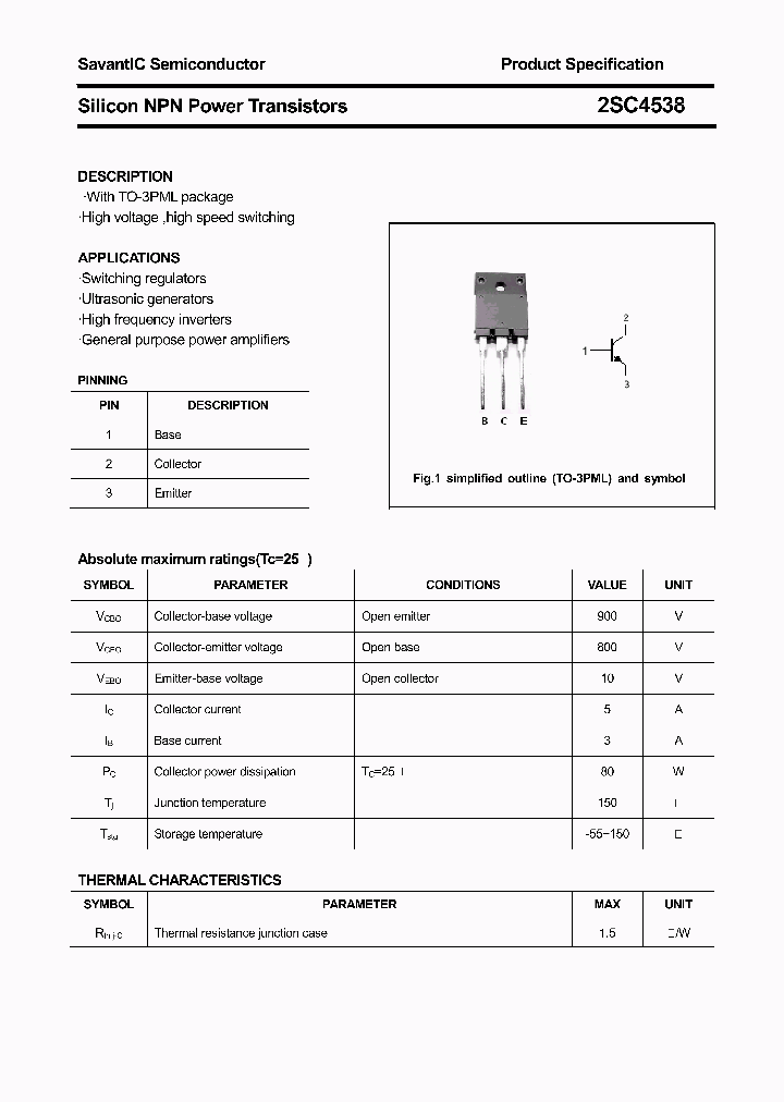 2SC4538_6447692.PDF Datasheet