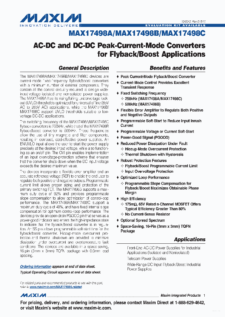 MAX17498A_6457217.PDF Datasheet