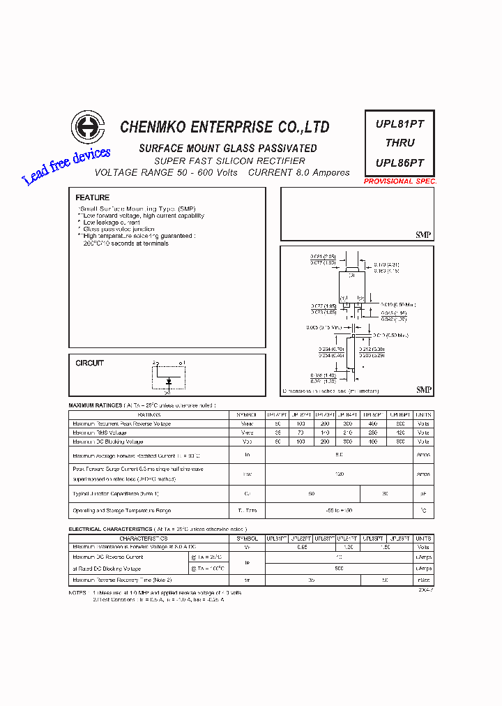 UPL86PT_6462826.PDF Datasheet