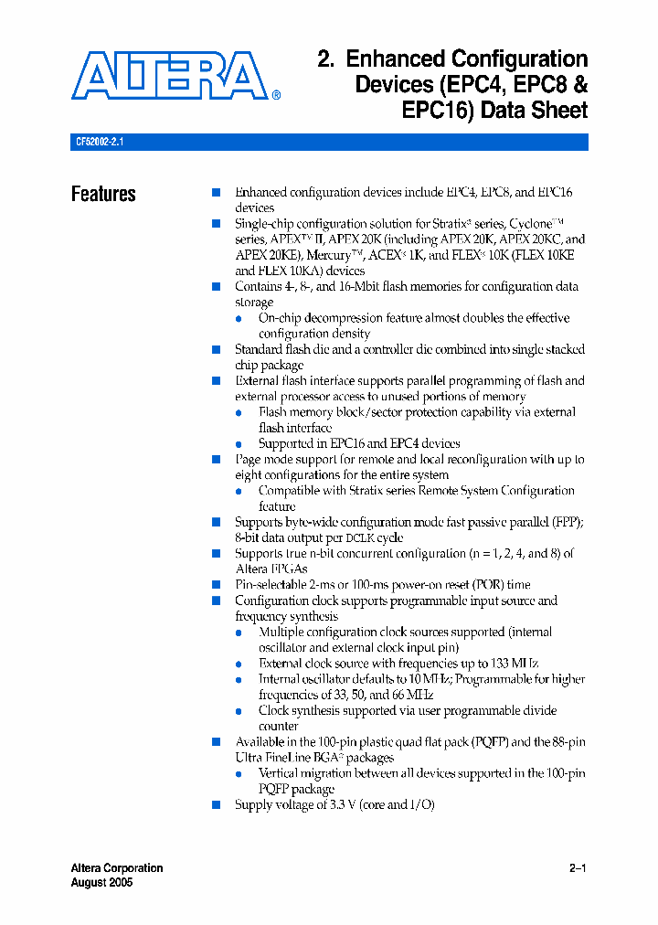 EPC16XXX_6466876.PDF Datasheet