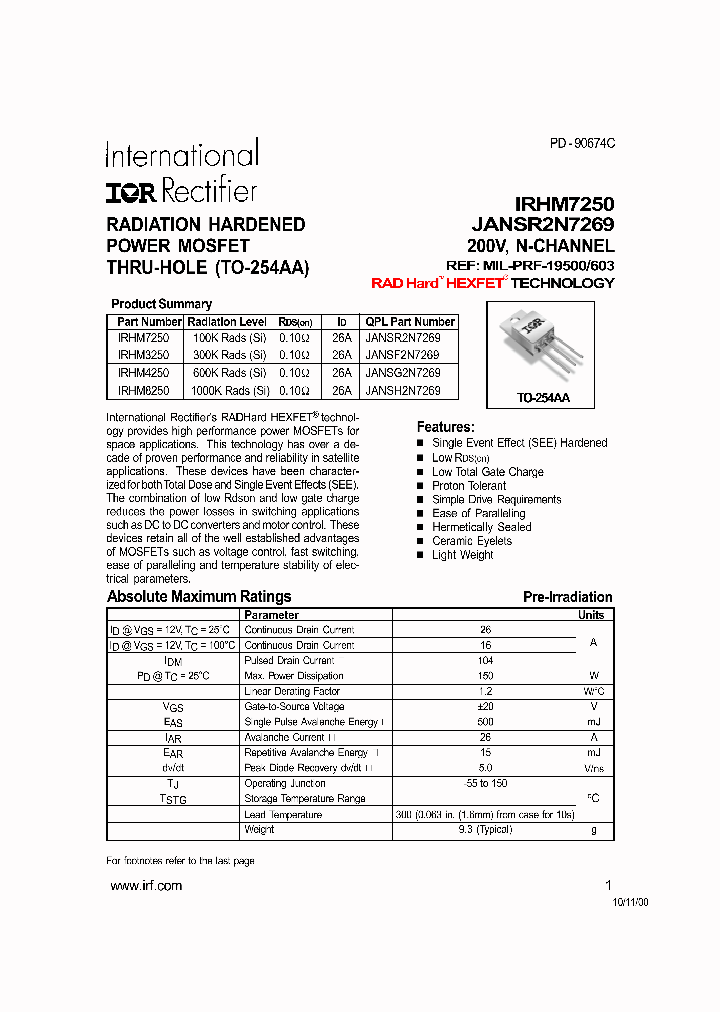 JANSF2N7269_6483130.PDF Datasheet