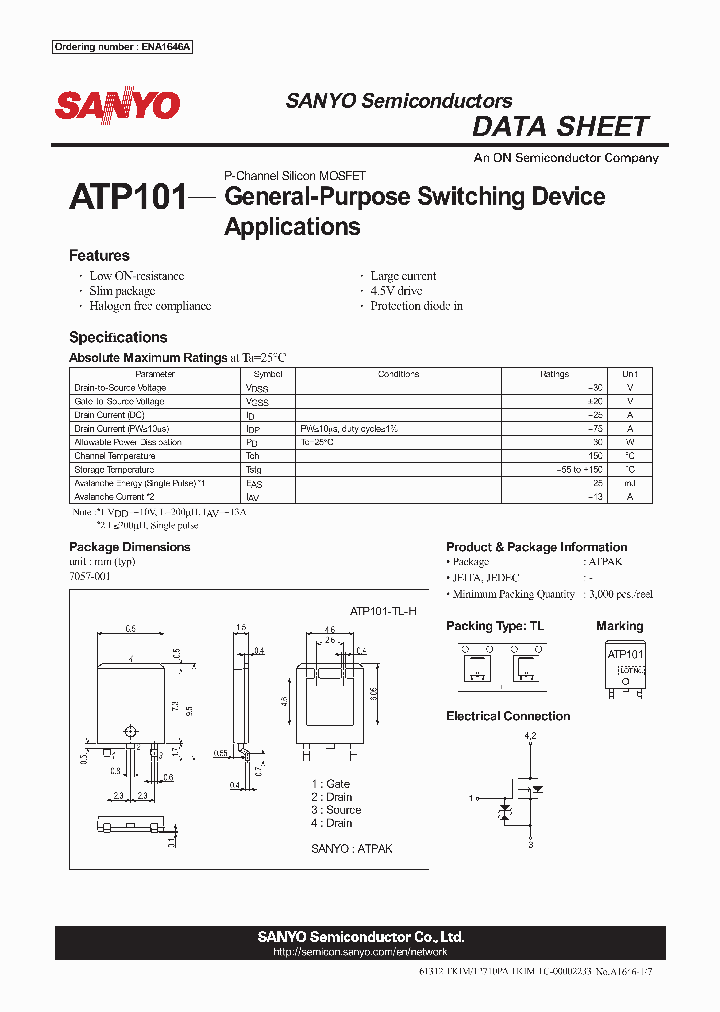 ATP101-TL-H_6502489.PDF Datasheet