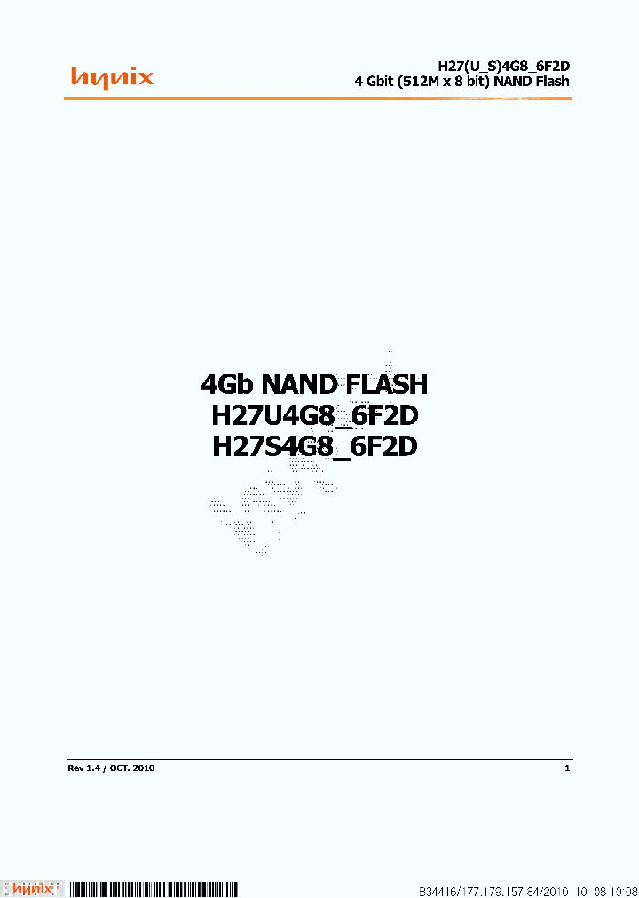 H27U4G6F2D_6503648.PDF Datasheet