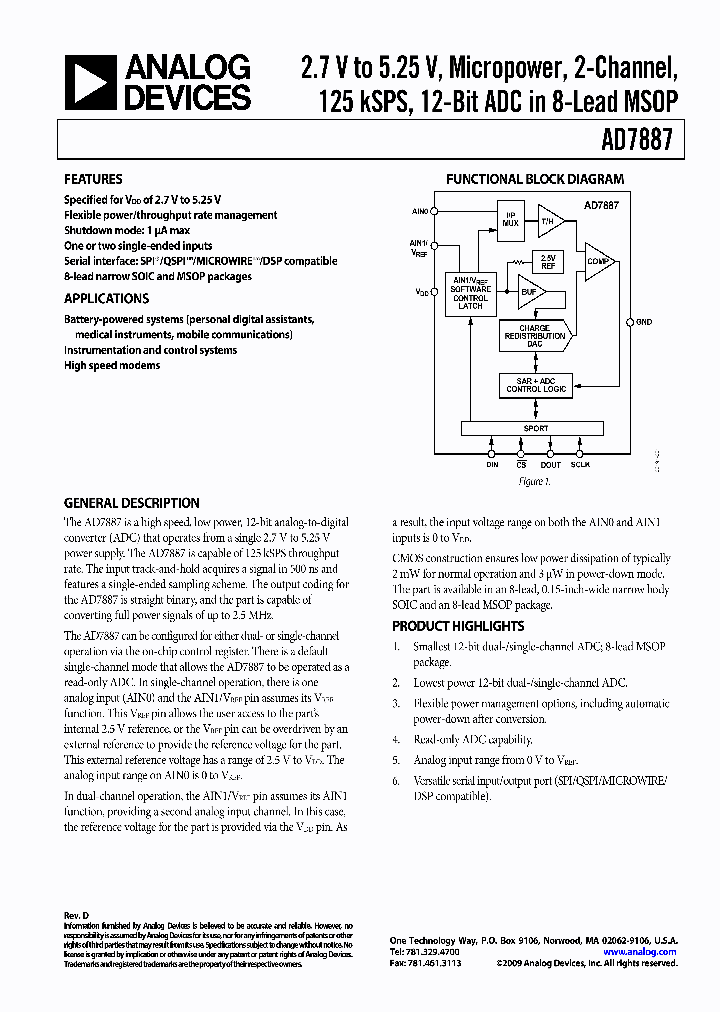 EVAL-AD7887CB4_6532746.PDF Datasheet