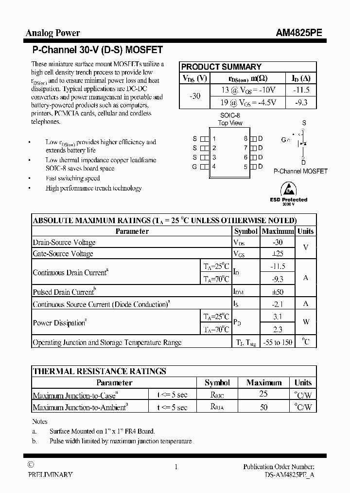 AM4825PE_6534650.PDF Datasheet