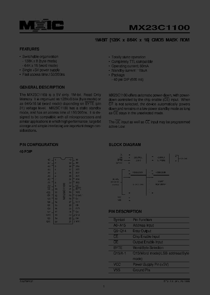 MX23C1100PC-15_6557699.PDF Datasheet