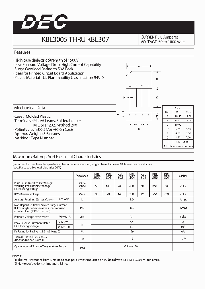 KBL3005_6576021.PDF Datasheet