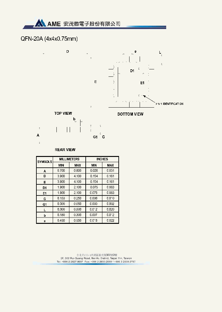 QFN-20A_6597601.PDF Datasheet