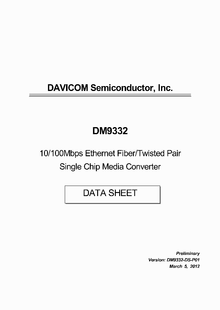 DM9332_6602694.PDF Datasheet