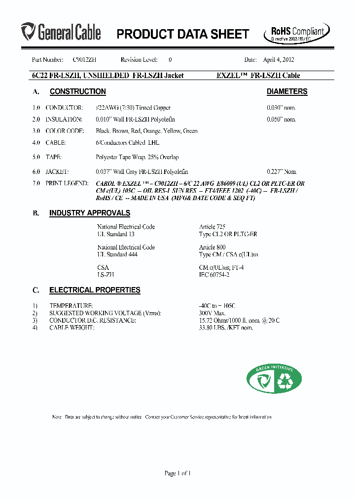 C9012ZH_6605725.PDF Datasheet