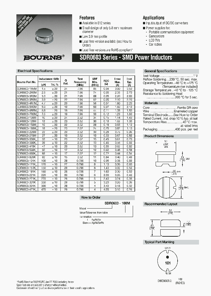 SDR0603-390K_6617529.PDF Datasheet