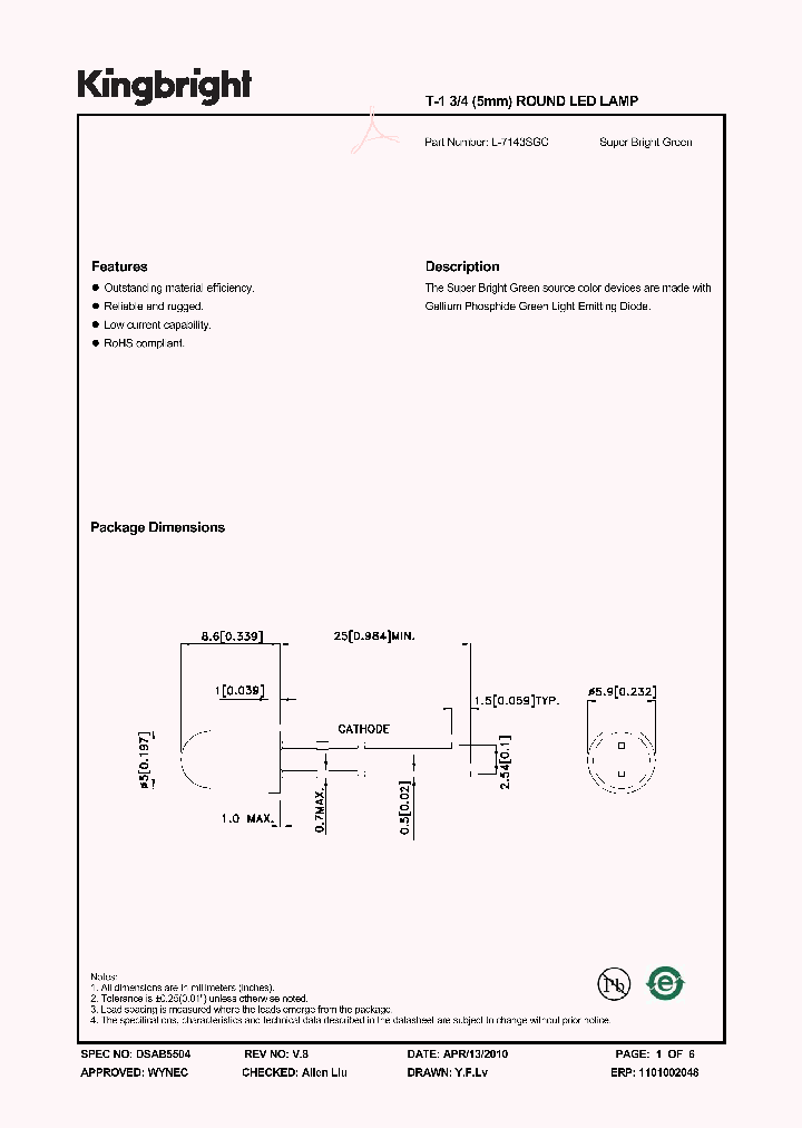L-7143SGC_6631893.PDF Datasheet