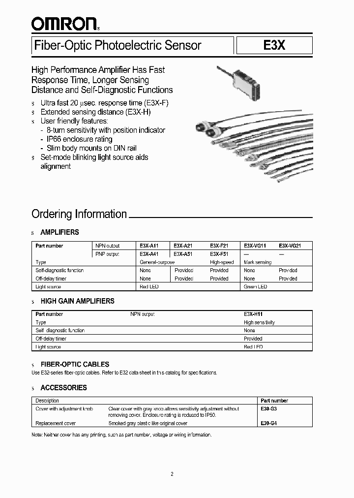 E3X-A11_6696702.PDF Datasheet