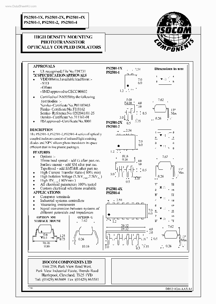 PS2501-1X_6700172.PDF Datasheet