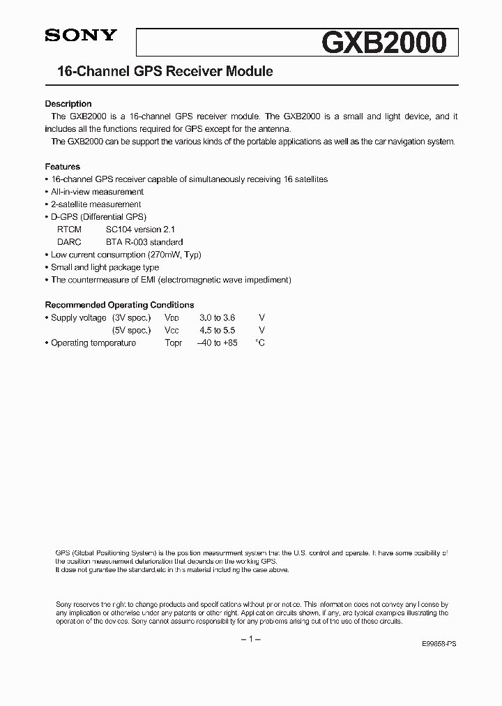 GXB2000-5PLC_6642153.PDF Datasheet