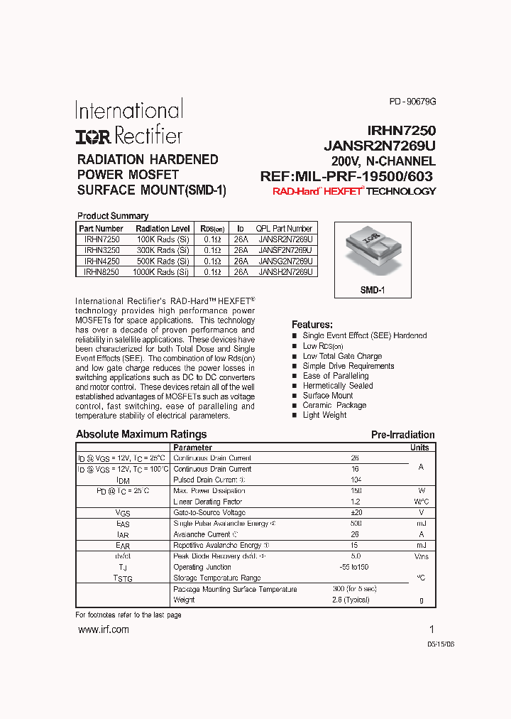 IRHN7250_6651717.PDF Datasheet