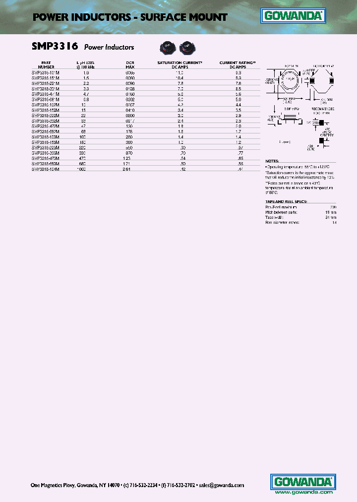 GOWANDAELECTRONICSCORP-SMP3316-472M_6655935.PDF Datasheet