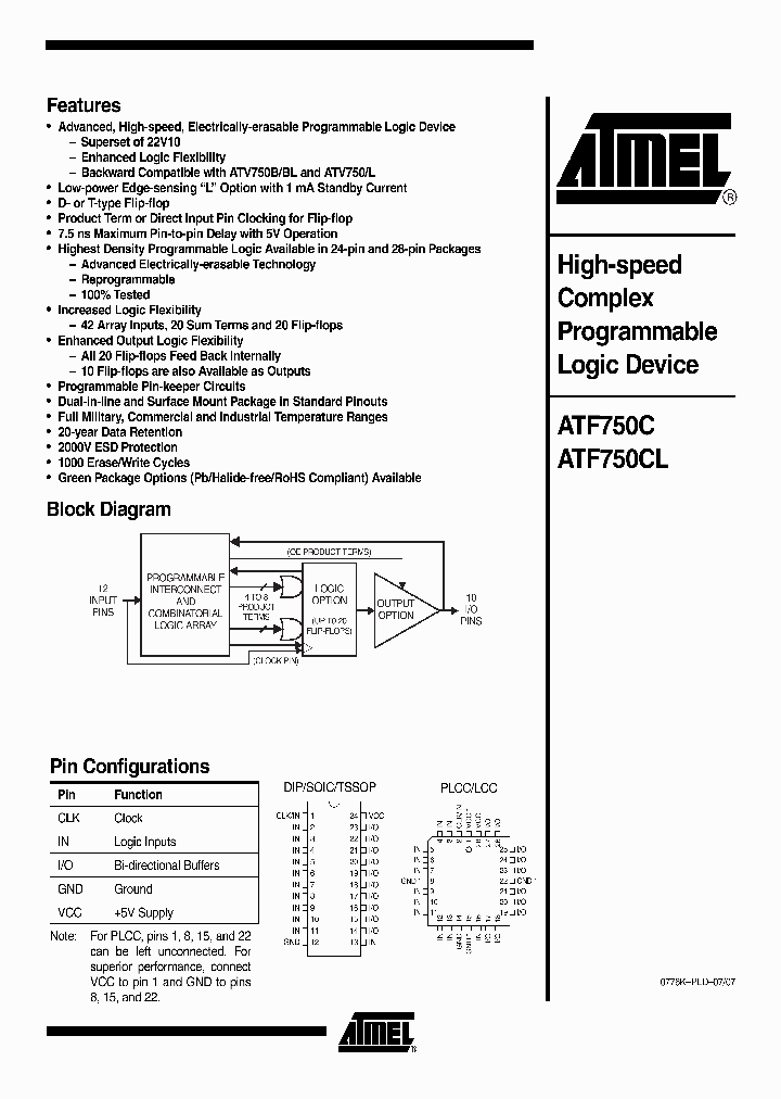 ATF750C-10SJ_6672919.PDF Datasheet