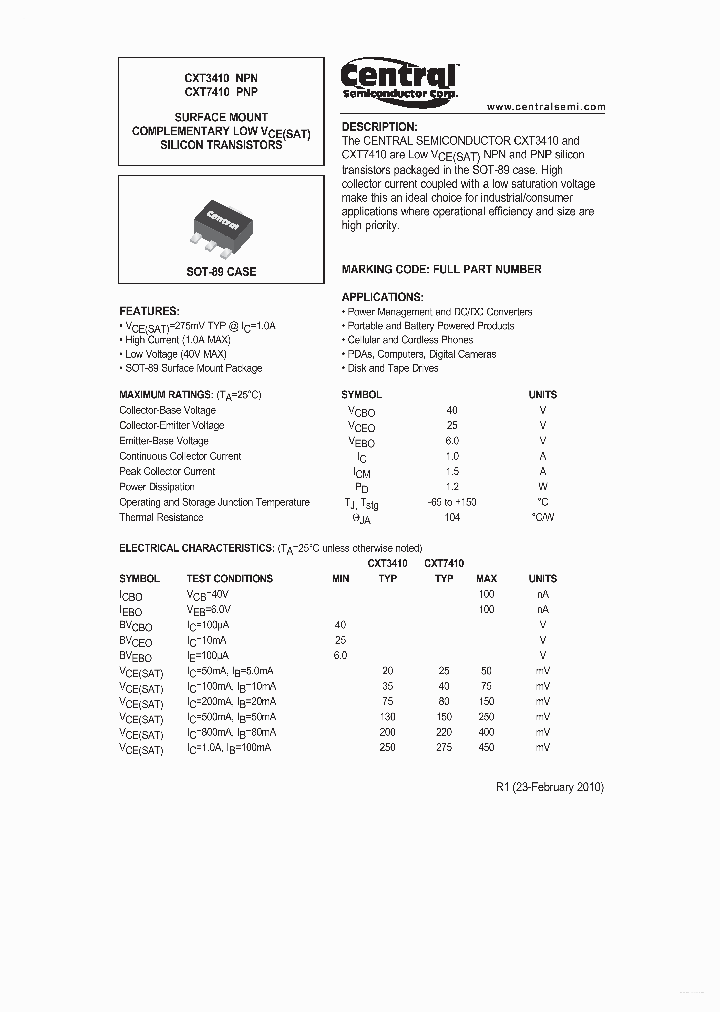 CXT7410_6840537.PDF Datasheet