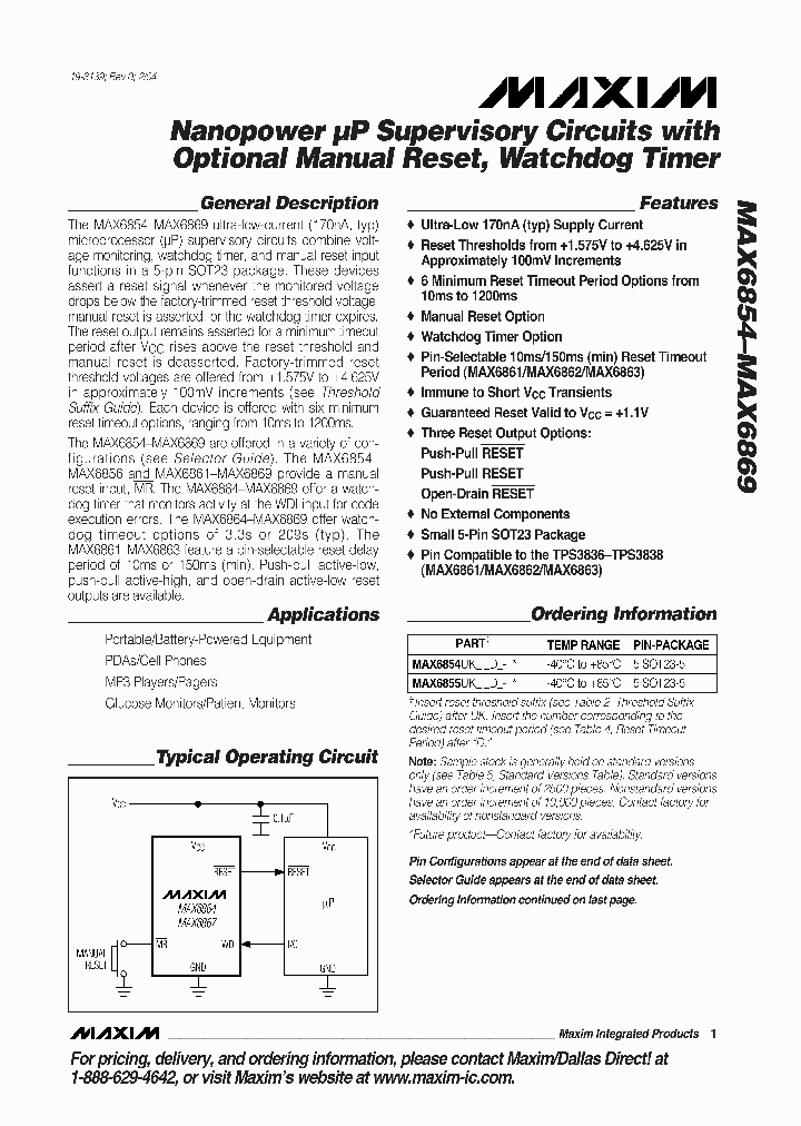 MAX6857UK43D6-T_6676849.PDF Datasheet