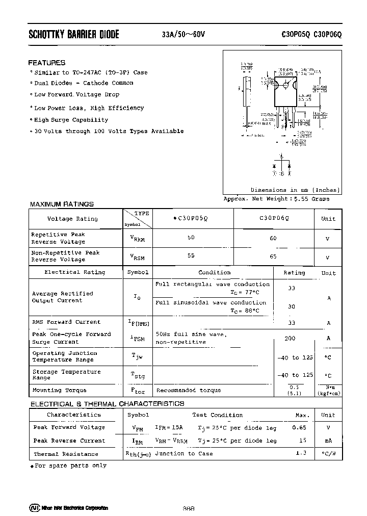 C30P05Q_6684246.PDF Datasheet