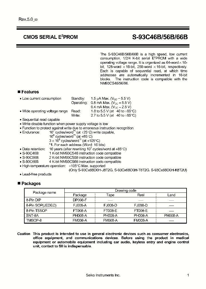 S-93C46BR0I-J8T1G_6687199.PDF Datasheet