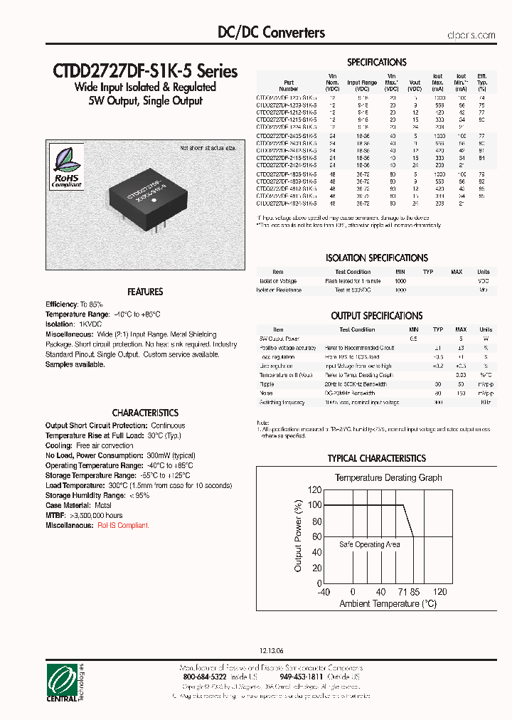CTDD2727DF-4809-S1K-5_6706136.PDF Datasheet