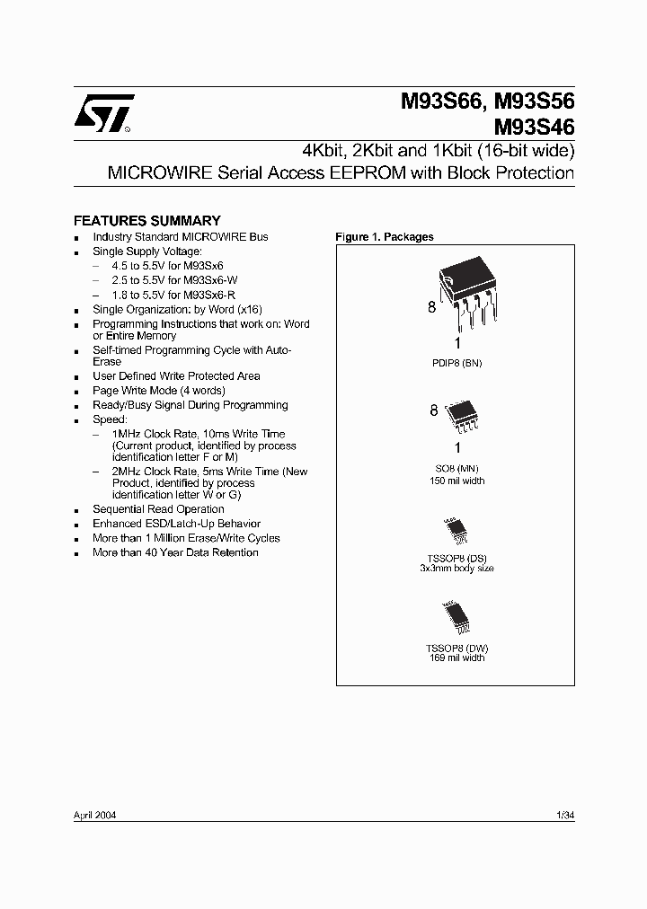 M93S56-BN6TG_6711928.PDF Datasheet