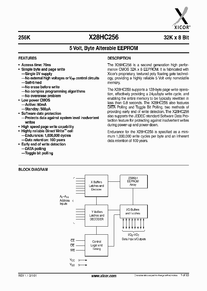 X28HC256K-15_6716742.PDF Datasheet