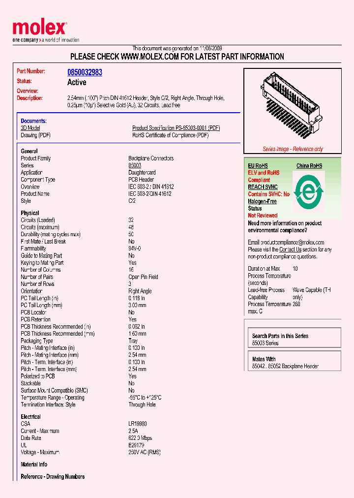 MOLEXINC-0850032983_6729098.PDF Datasheet