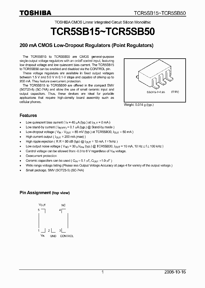 TCR5SB37_6739768.PDF Datasheet