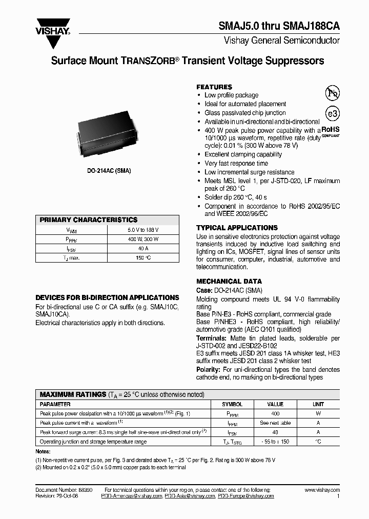 SMAJ10-E361_6741944.PDF Datasheet