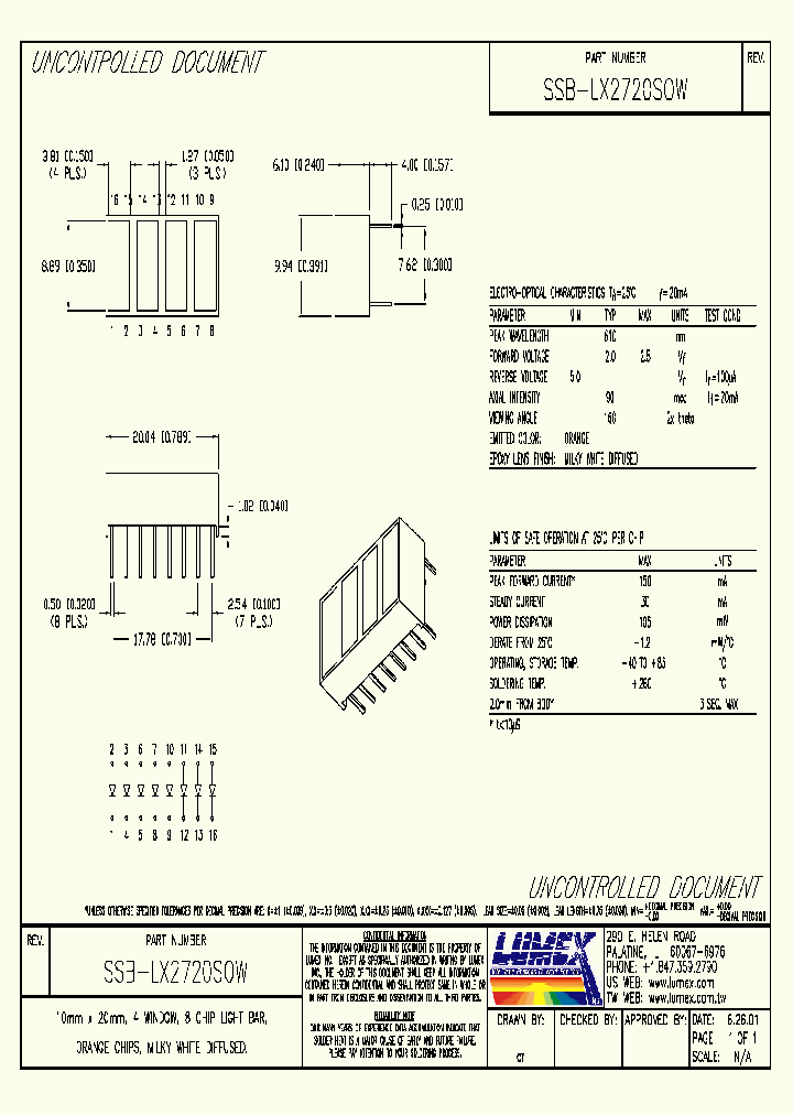 SSB-LX2720SOW_6939070.PDF Datasheet