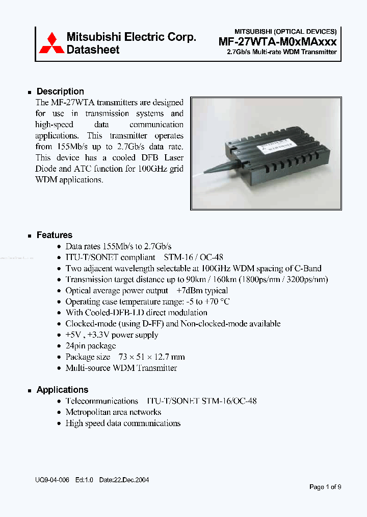 MF-27WTA-M01MAXXX_6940520.PDF Datasheet