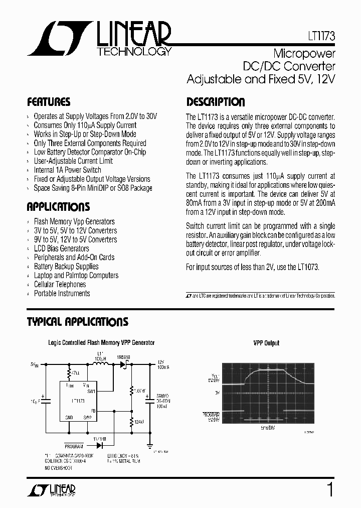 LT1173CS8TRPBF_6767597.PDF Datasheet