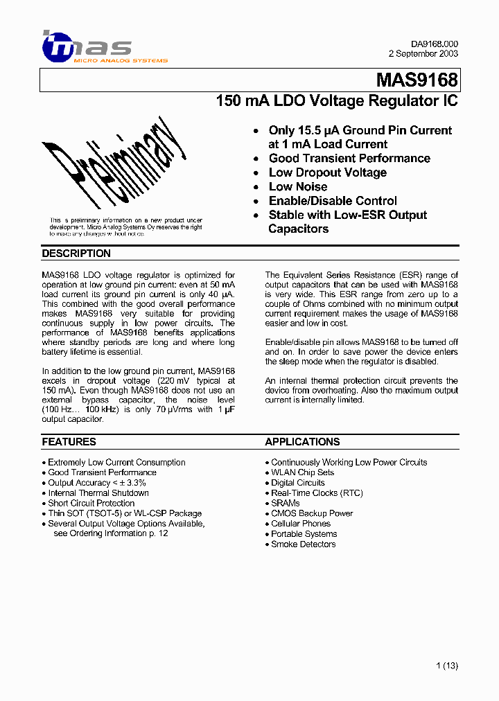 MAS9168A1GB06_6797552.PDF Datasheet