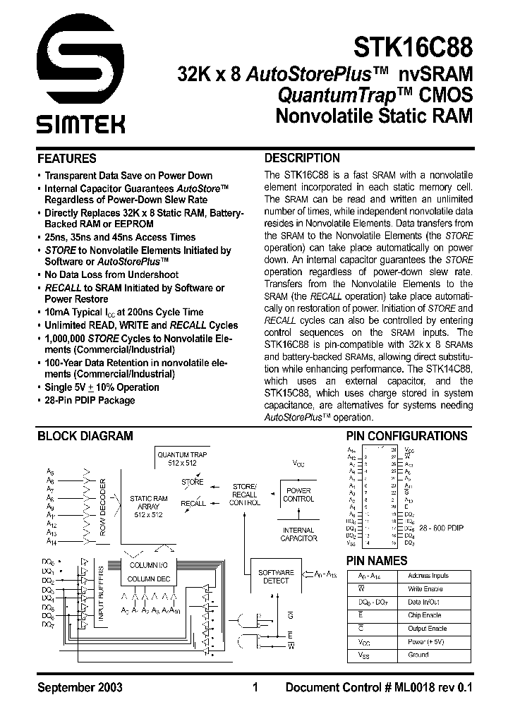 STK16C88-W35I_6799567.PDF Datasheet