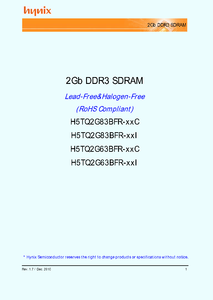 H5TQ2G63BFR-RDC_6801018.PDF Datasheet