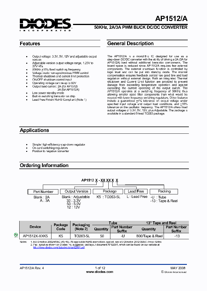 AP1512-33K5L-13_6801718.PDF Datasheet