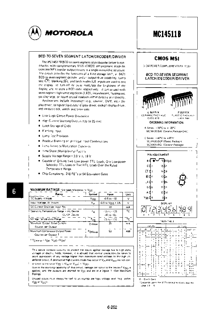 MC14511BAL_6813850.PDF Datasheet