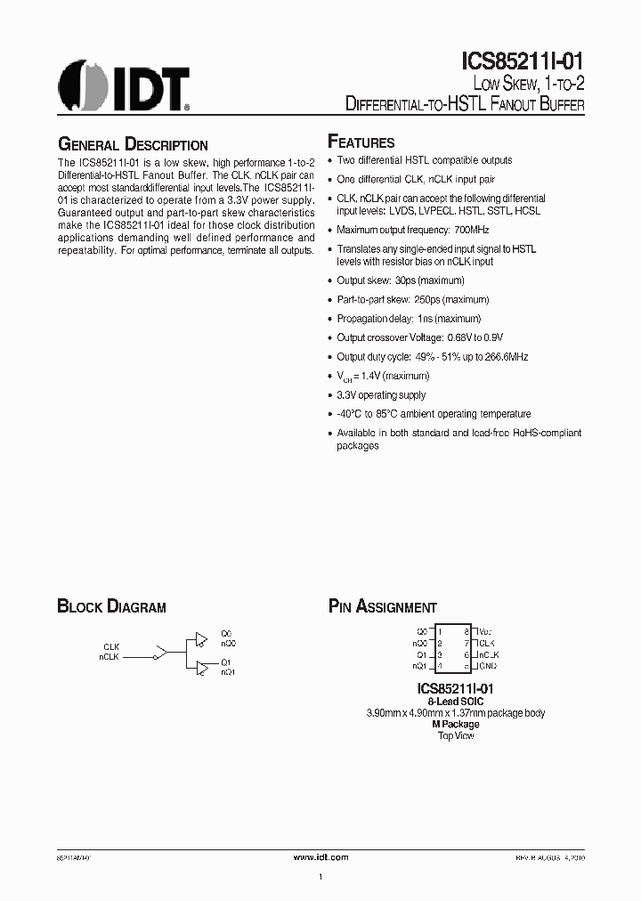 85211AMI-01LF_6829923.PDF Datasheet