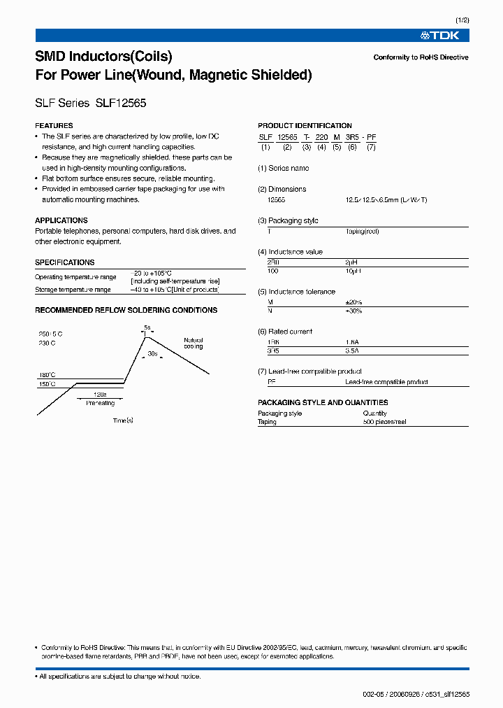 SLF12565T-150M4R2-PF_6836804.PDF Datasheet